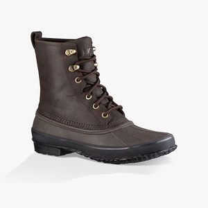 Ugg Yucca Men All-Weather Boots Brown (6943HOAYF)